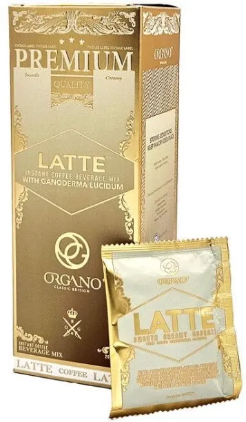 Organo Premium Caffe Latte Instant Coffee