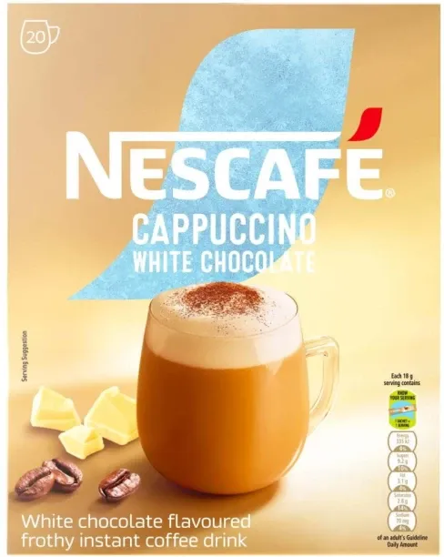 Nescafé Cappuccino White Chocolate Instant Coffee