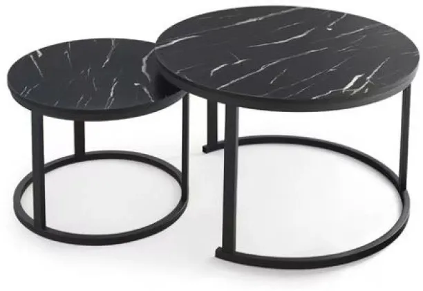 SA TRADE Stone Round Coffee Table