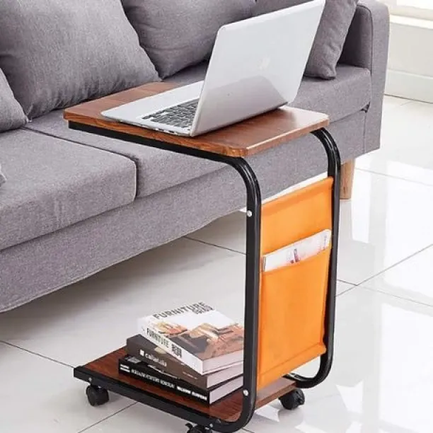 fancystuff Solid Wood Rectangle Coffee Table