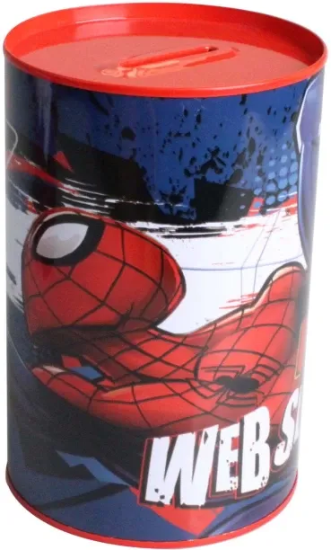 Spiderman Tin Coin Bank Coin Bank