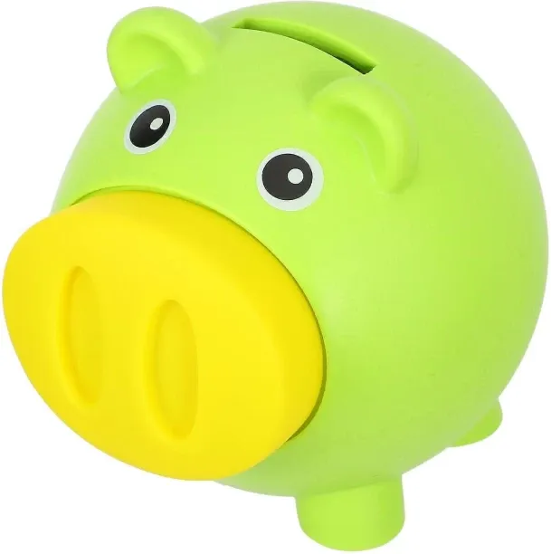Max Green Piggy Bank for Boys Coin Bank 2Pcs Set Coin Bank