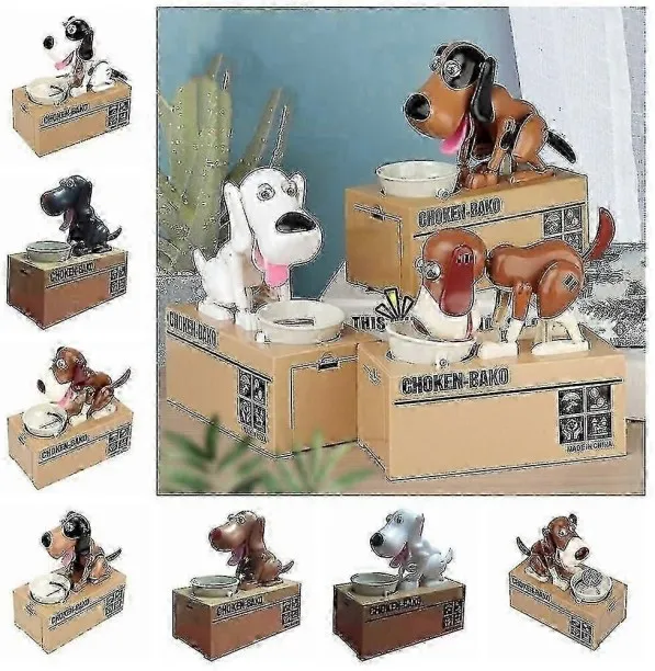 Max (black)Money Box Bank Piggy Mechanical Coin Bank