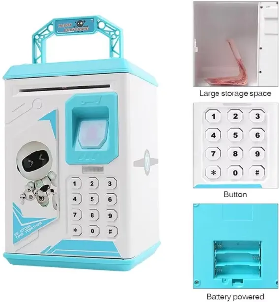 fancystuff Kids ATM Money Bank Coin Bank