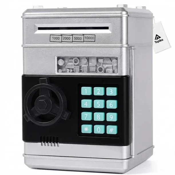 Topika Kids Piggy Bank Electronic Money Safe with Password Coin Bank