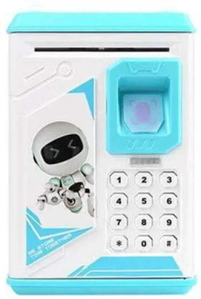 K.I.D.S Fingerprint Password Money Box Coin Bank