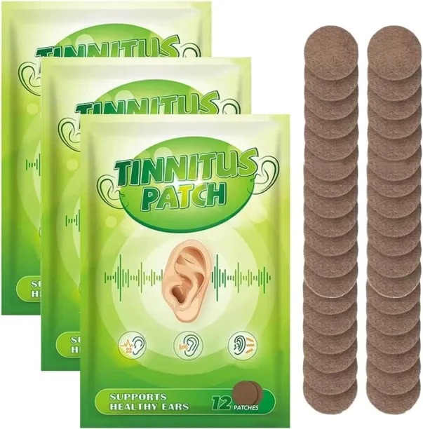 Zuosheng 36pcs Tinnitus Ear Patch, Natural Formula Ear Patches, Ear Care Health Care Combo