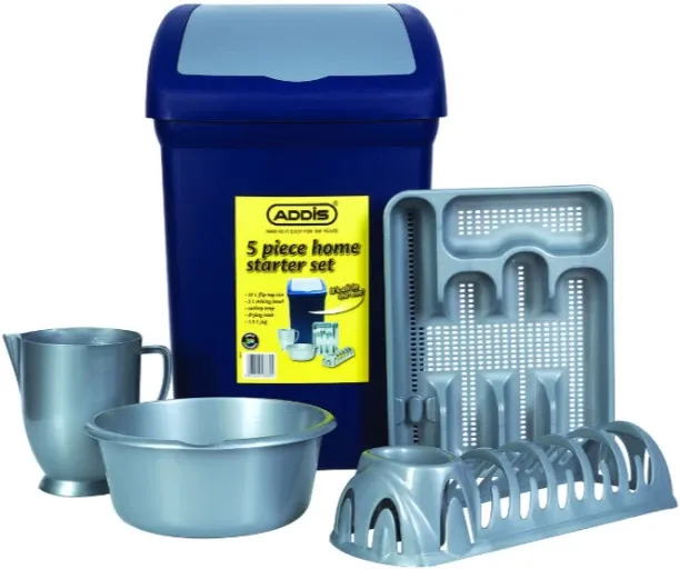 Addis Home Plastic 5 Piece Starter Set Health Care Combo