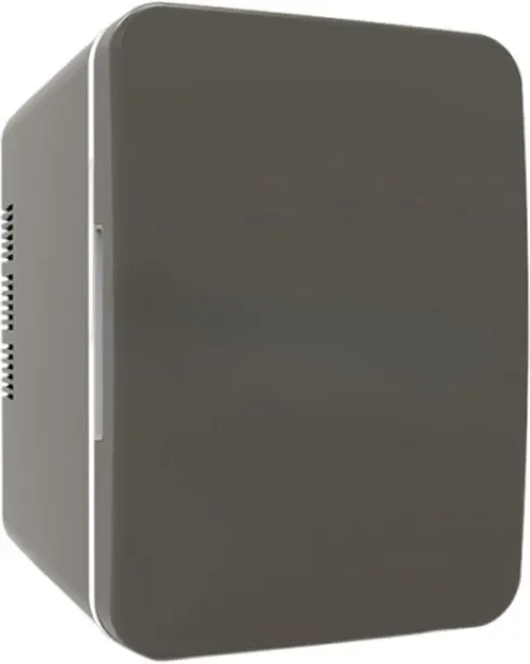 Refrigerator 4L Mini Portable Fridge with EU Adapto&12V Car Adaptor -Grey -PA-6L 4 L Car Refrigerat…