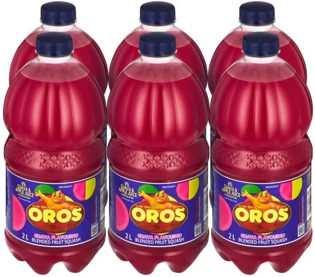 Brookes Oros Guava Flavoured Blended Fruit Squash