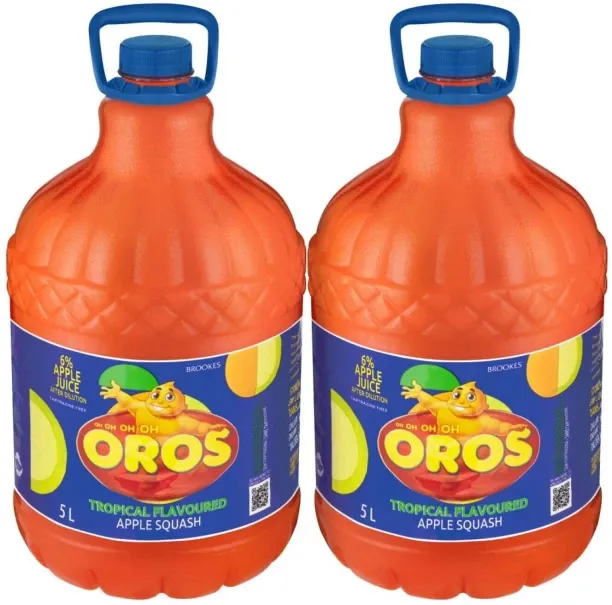 Brookes Oros Tropical Squash Apple Flavoured