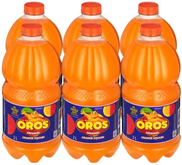 Brookes Oros Original Orange Flavoured Squash