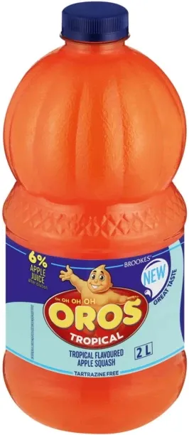 Brookes Oros Tropical Flavoured Apple Squash
