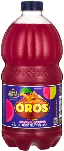 Brookes Oros Guava Flavoured Blended Fruit Squash