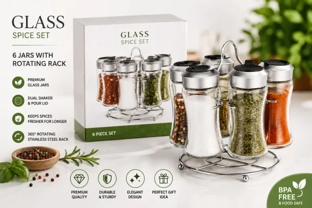 Generic Spice Set Glass