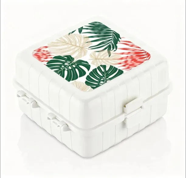 QLUX IDEAS Polypropylene Food Container  - 1200 ml