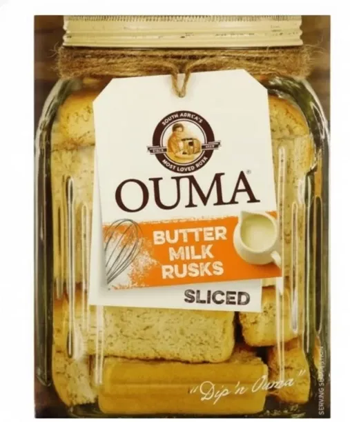 Ouma Rusks ButterMilk Sliced High Fiber Biscuit