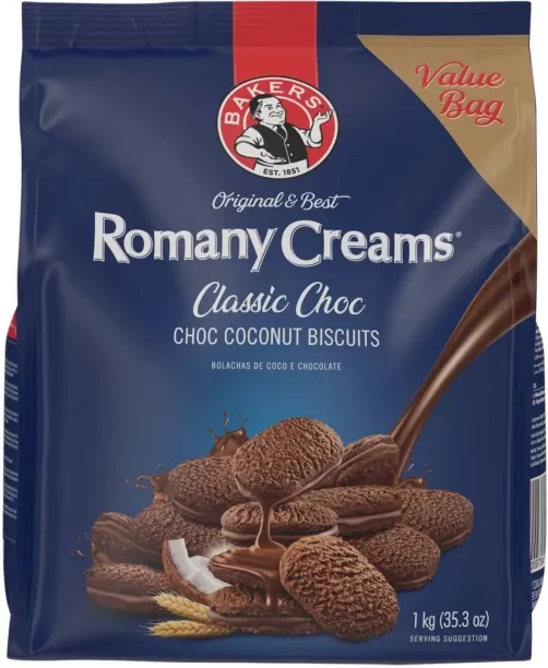 Bakers Classic Choc Biscuits Cream Filled Biscuit