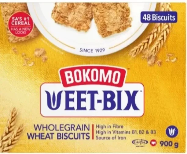 Bokomo Weet-bix Weet-Bix Wholegrain Wheat High Fiber Biscuit