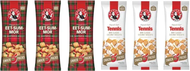 Bakers Eet-Sum-Mor + Tennis Bakery Biscuit