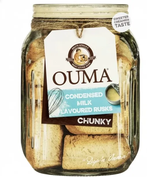 Ouma Rusks Condensed Milk Chunky High Fiber Biscuit