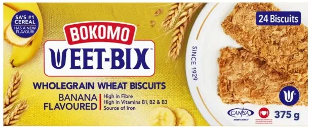 Bokomo Wholegrain Wheat Biscuits High Fiber Biscuit