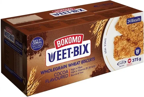 Bokomo Weet-Bix Cocoa High Fiber Biscuit