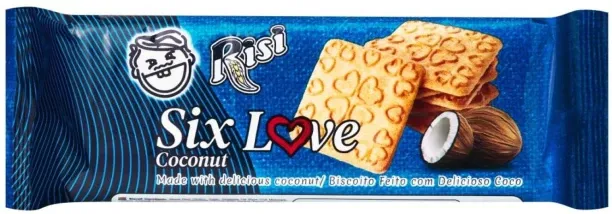 Risi Six Love Coconut Bakery Biscuit
