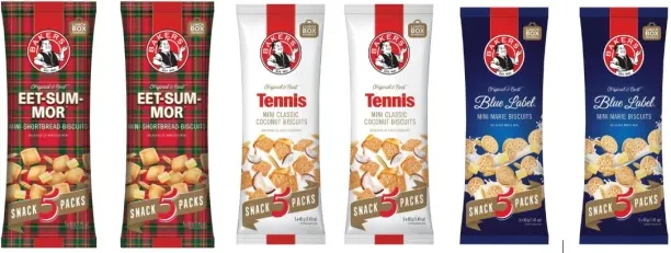 Tennis Biscuits Packs Crackers