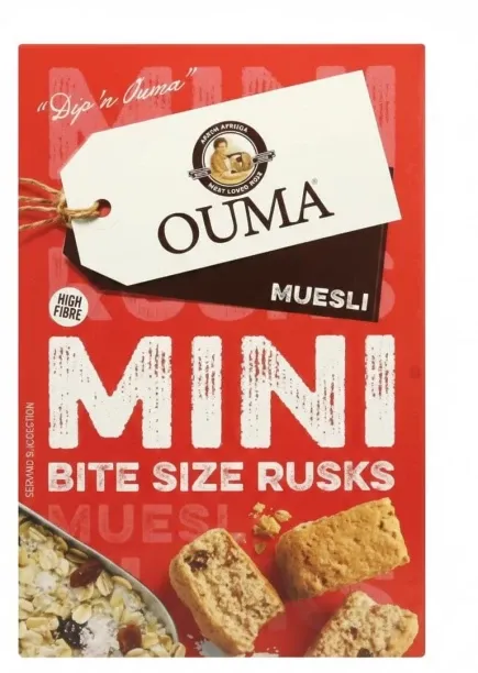 Ouma Rusks Muslie Rusks Bite Size Cookies