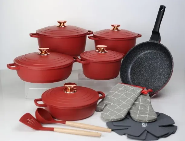 cookware 1 Non-Stick Coated Cast Iron Cookware Set