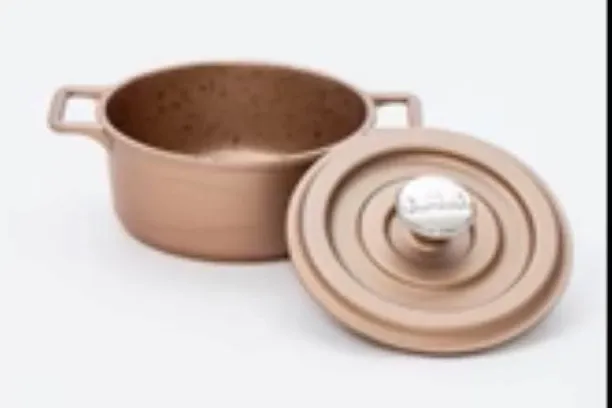 OMS 3722 Non-Stick Coated Cast Iron, PTFE Cookware Set