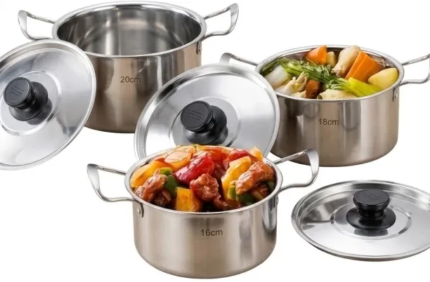 Generic 258036 Stainless Steel Cookware Set