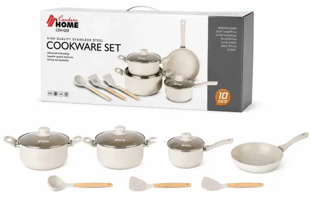 Condere CDH-029 Stainless Steel Cookware Set