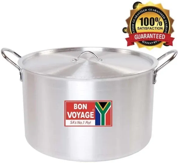 Bon Voyage Pots Deep Extra Heavy Catering Pot Aluminium Cookware Set
