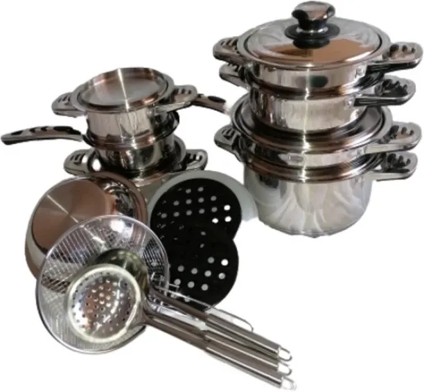 SMTE 9702138870772 Steel Cookware Set