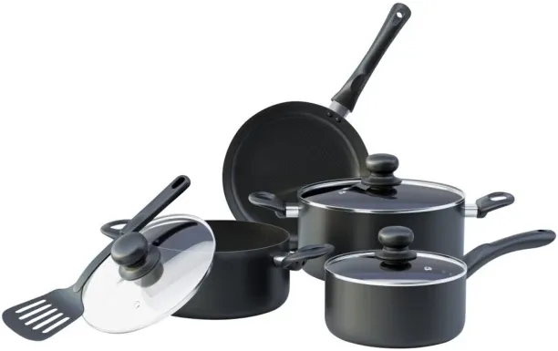 Bennett Read Non Stick Starter Set Non-Stick Coated Aluminium, Glass, Plastic, PTFE Cookware Set
