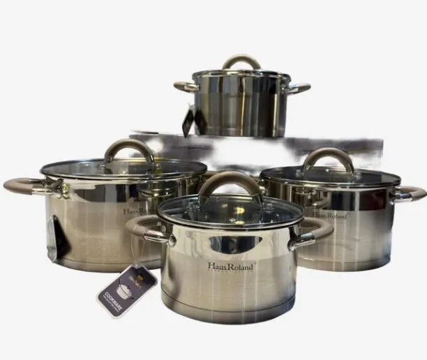 Haus Ronald PT-FMM-SIL-04 Aluminium Cookware Set