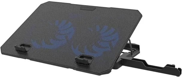 Astrum LCP152 Dual Fan Laptop Cooling Pad with Phone Holder Cooler