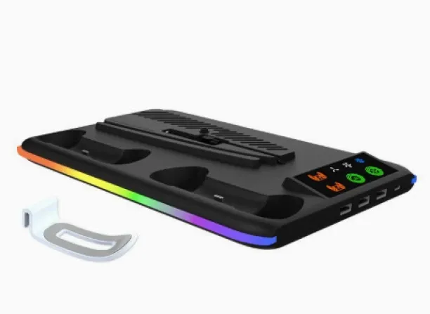 spark Radiator PS5 multifunctional cooling charging stand with RGB lighting Cooler