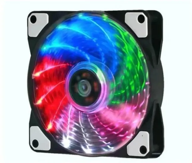 Generic Computer Host Light-Emitting Fan 15 Lights Cooler