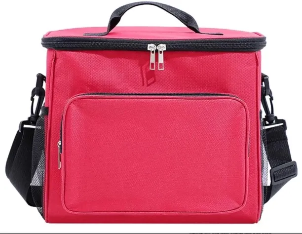 Generic 10.5L (26*17*24cm) Lunch bag HOT/COLD Collapsible Cooler Bag