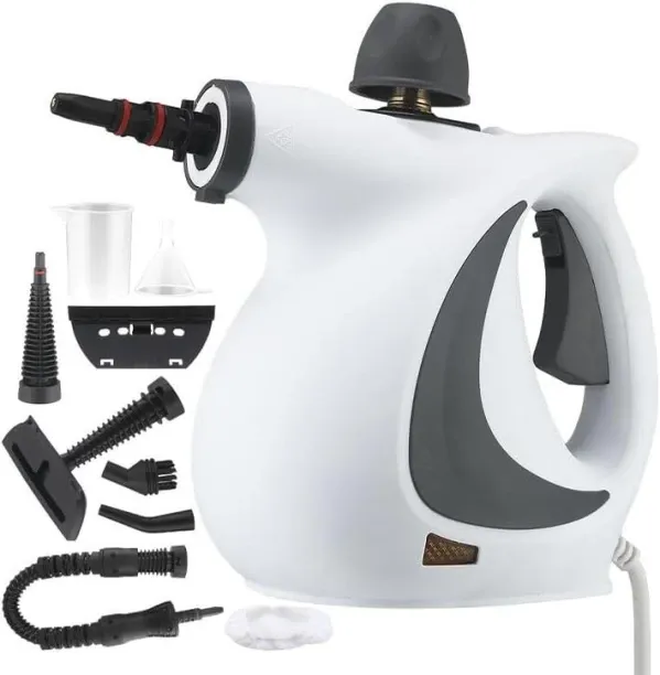 LIUHUI Multi-Surface Natural Steam Cleaner,Power Washer，with 1 Set Accessories, Multi-Purpose Steam…