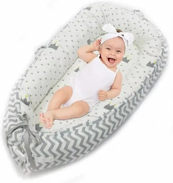 Generic Baby Bed's Bumper Lightweight Foldable Portable Infant Bassinet & Cradle Infant Crib's Bump…