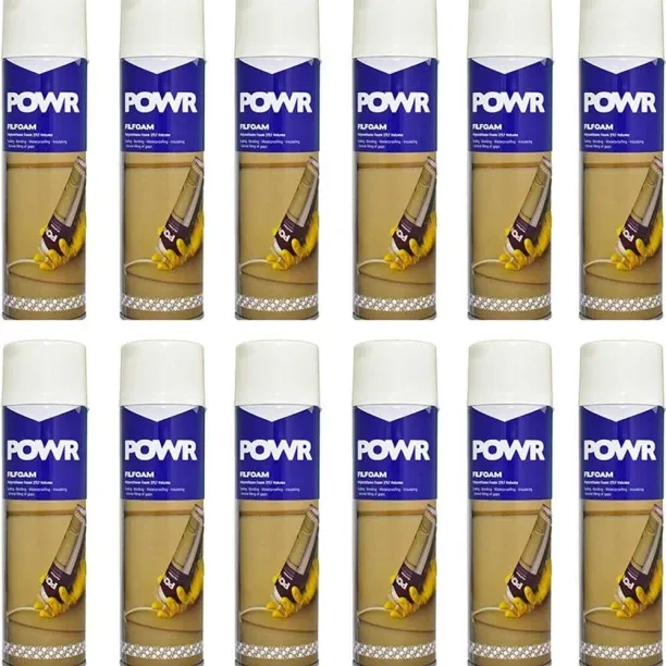 POWR Polyurethane Foam Filler (Filfoam) Exterior Paste Crack Filler