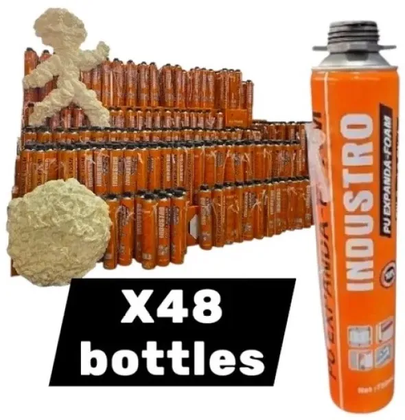 Filler foam 750mlx 48 Filler foam Exterior, Interior Paste Crack Filler