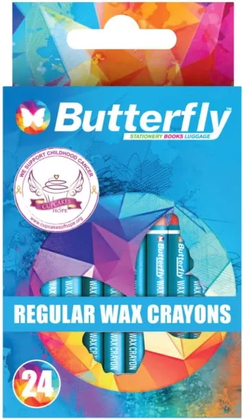 Butterfly Regular Wax Crayons Wax Crayons