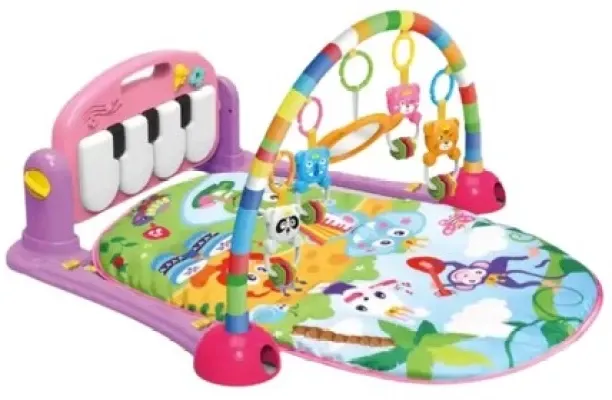 nosana baby play mat activity gym with kick pianokeyboard active Crib Toy and Play Gym
