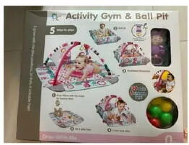 Go Essential Activity Gym Ball Pit Gym Ball Crib Toy and Play Gym