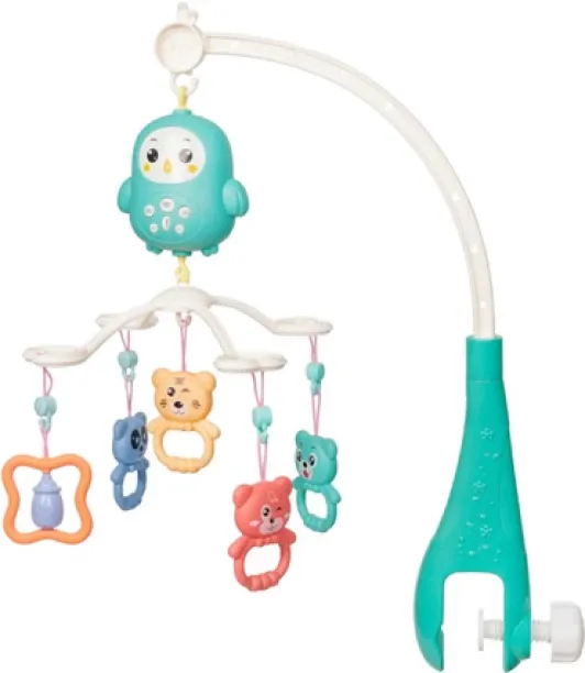 Kersol Bed Bell Bedside Crib Toy and Play Gym
